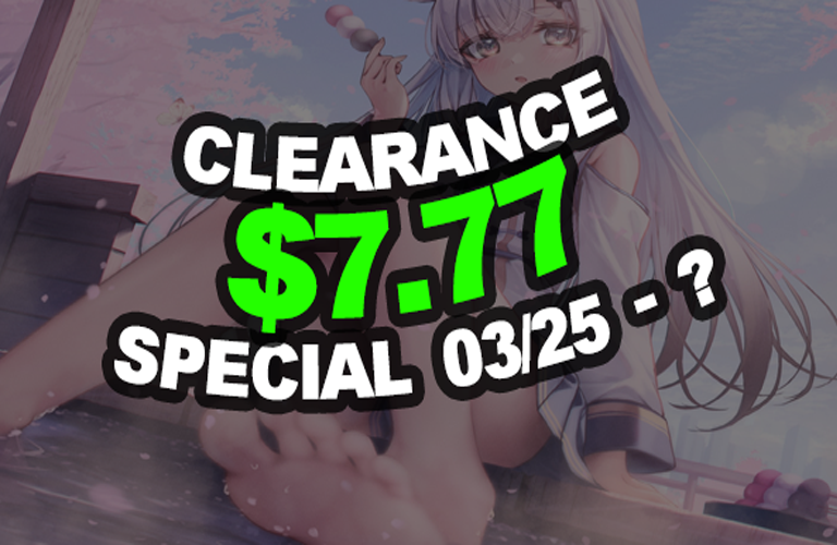 CLEARANCE $7.77