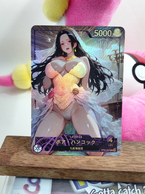 BOA HANCOCK Custom Made OnePiece Waifu Card
