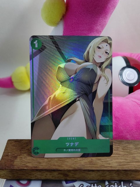 TSUNADE Custom Made Naruto Waifu Card