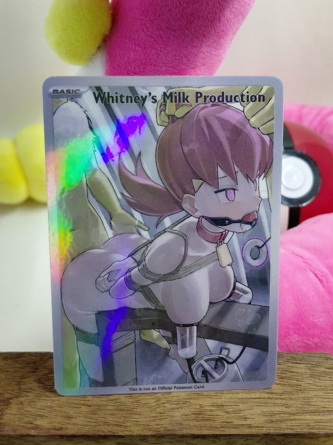 WHITNEY Custom Made Pokemon Waifu Card 1