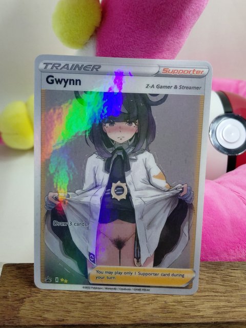 GWYNN Custom Made Pokemon Waifu Card 1