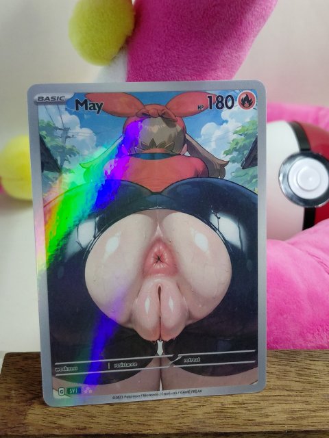MAY Custom Made Pokemon Waifu Card 1