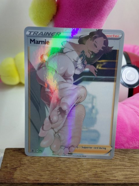 MARNIE Custom Made Pokemon Waifu Card 1