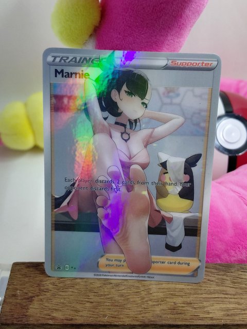 MARNIE Custom Made Pokemon Waifu Card 1