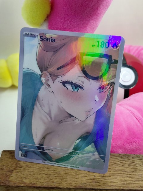 SONIA Custom Made Pokemon Waifu Card 1
