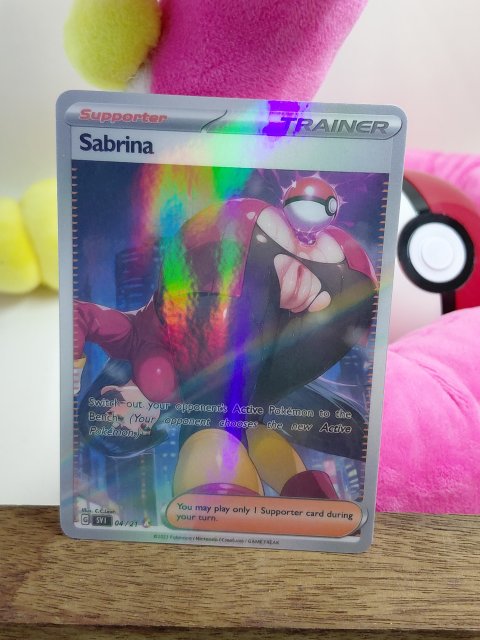 SABRINA Custom Made Cyberpunk Edgerunners Waifu Card 1