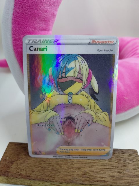 CANARI Custom Made Pokemon Waifu Card 1
