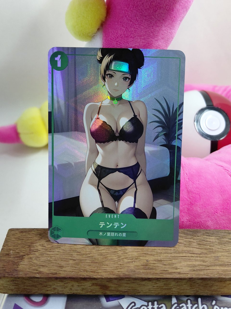 TENTEN Custom Made Naruto Waifu Card