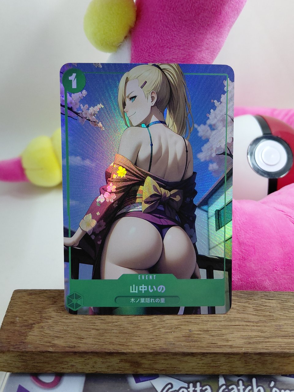 INO Custom Made Naruto Waifu Card