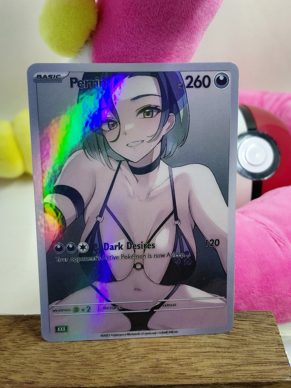PERRIN Custom Made Pokemon Waifu Card