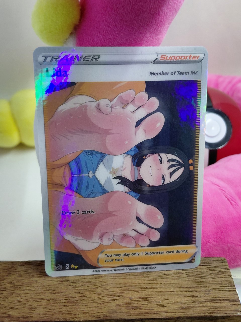LIDA Custom Made Pokemon Waifu Card