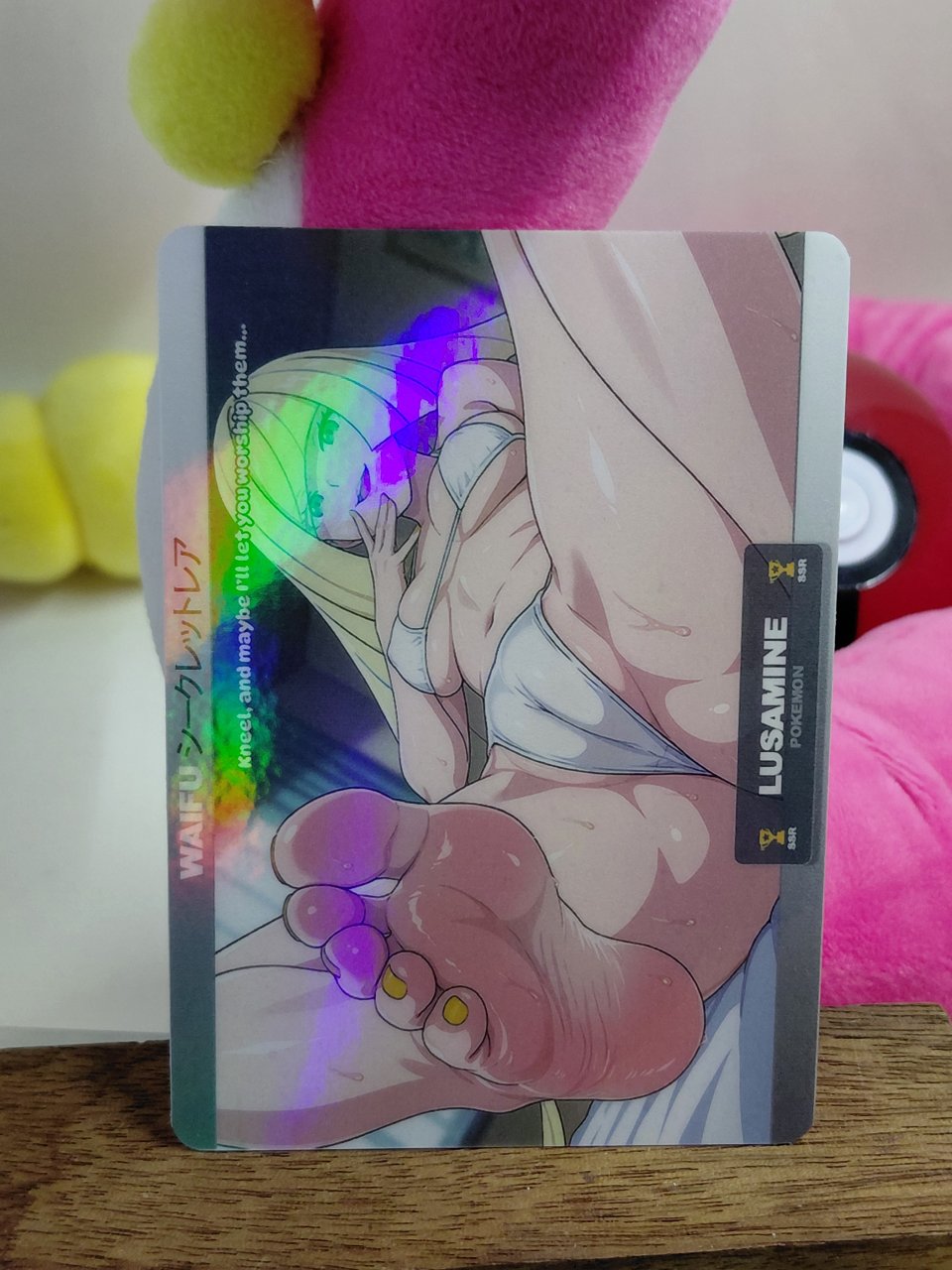LUSAMINE Custom Made Pokemon Waifu Card