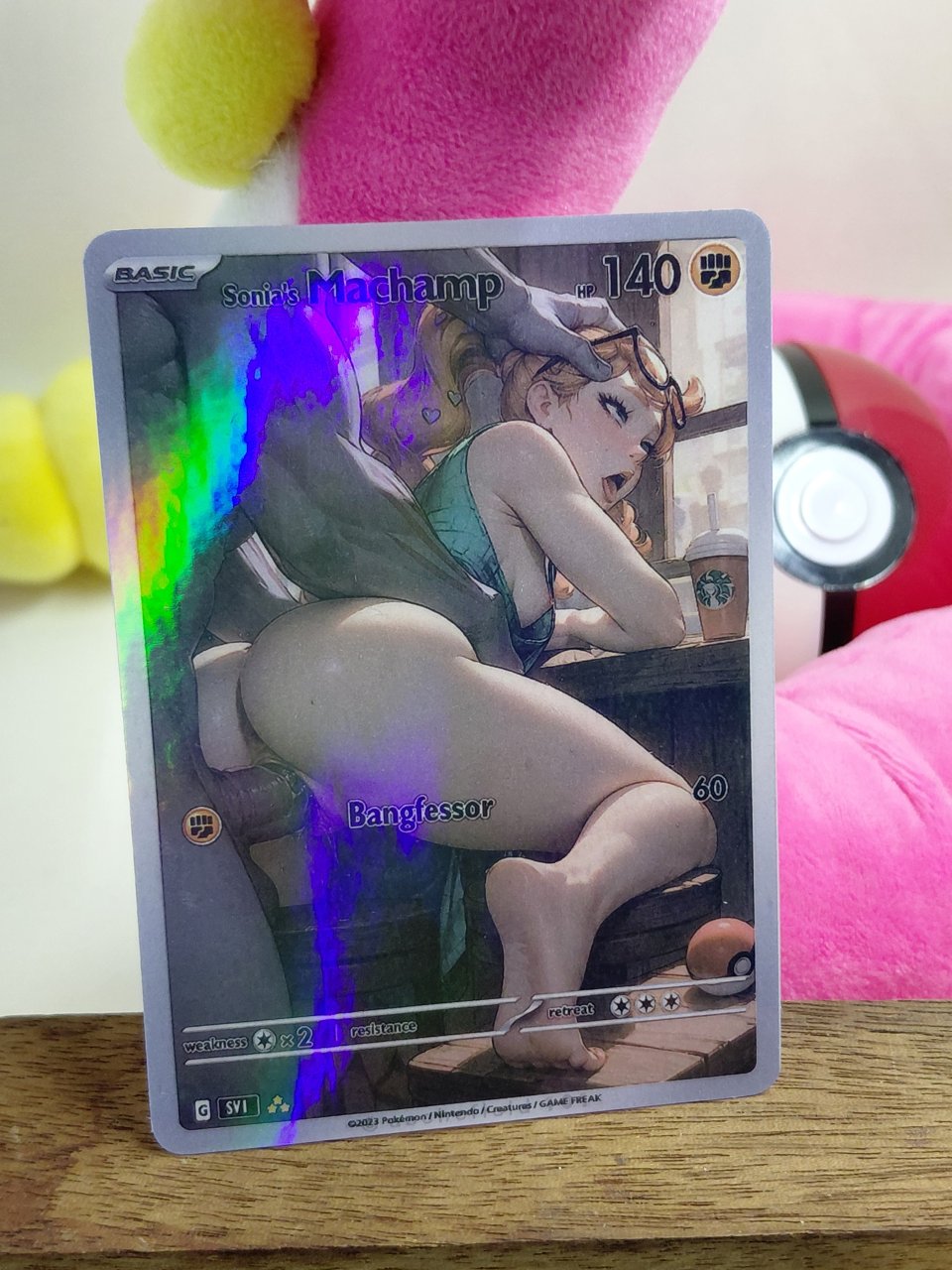 SONIA Custom Made Pokemon Waifu Card