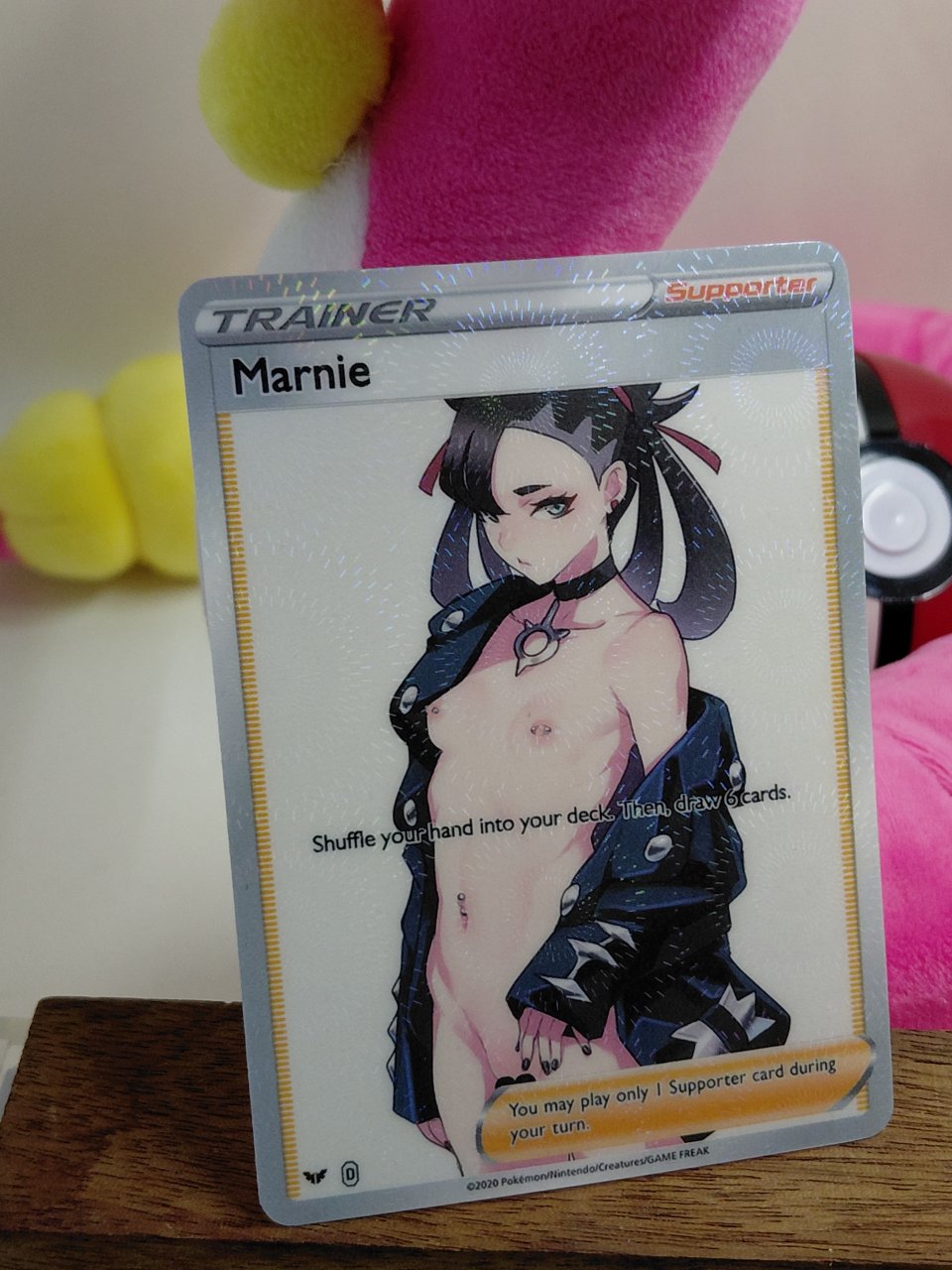 MARNIE Custom Made Pokemon Waifu Card
