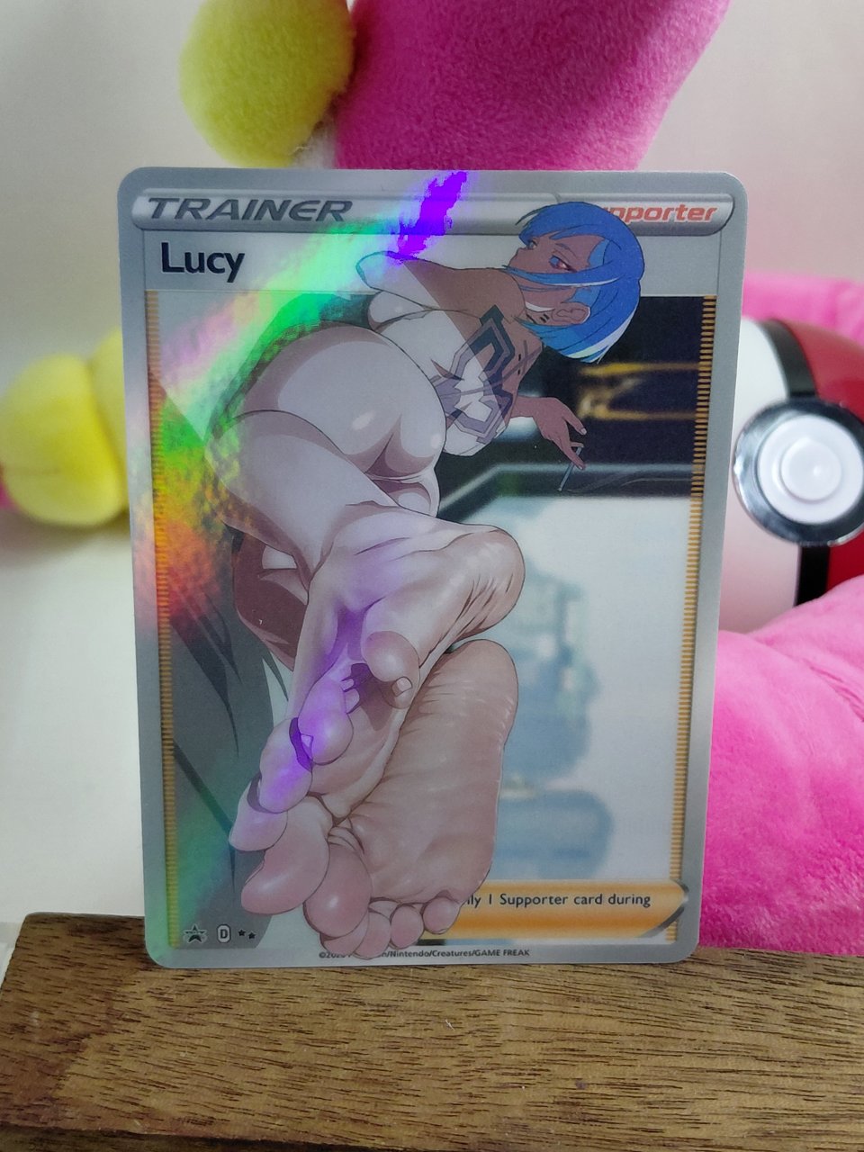 LUCY Custom Made Cyberpunk Edgerunners Waifu Card