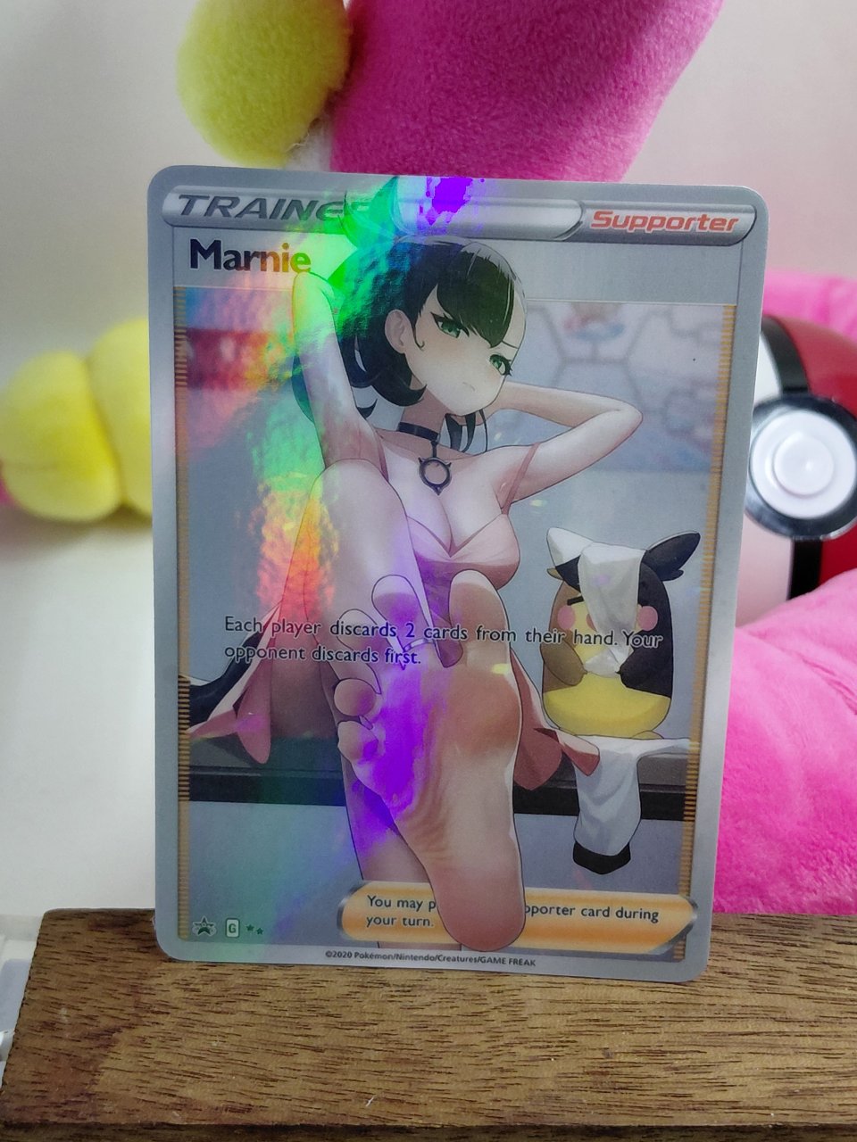 MARNIE Custom Made Pokemon Waifu Card