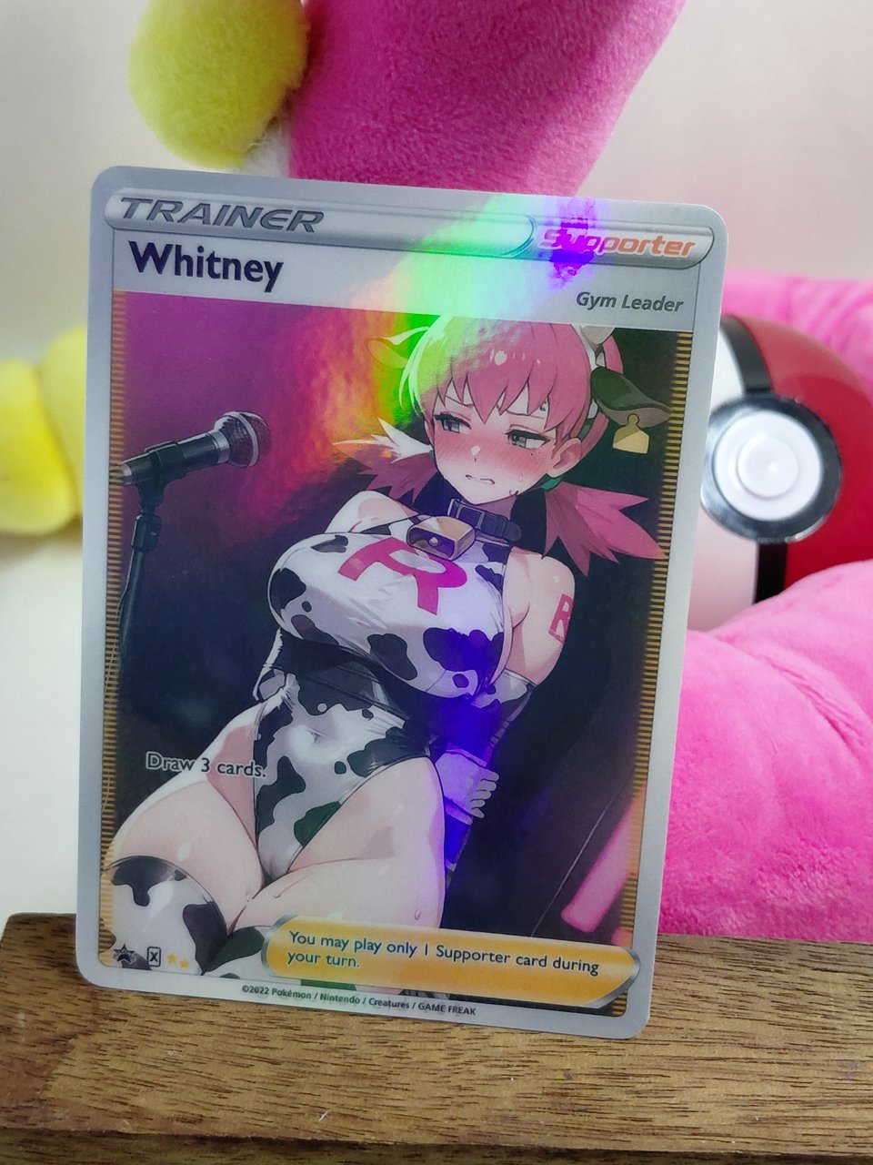 WHITNEY Custom Made Pokemon Waifu Card