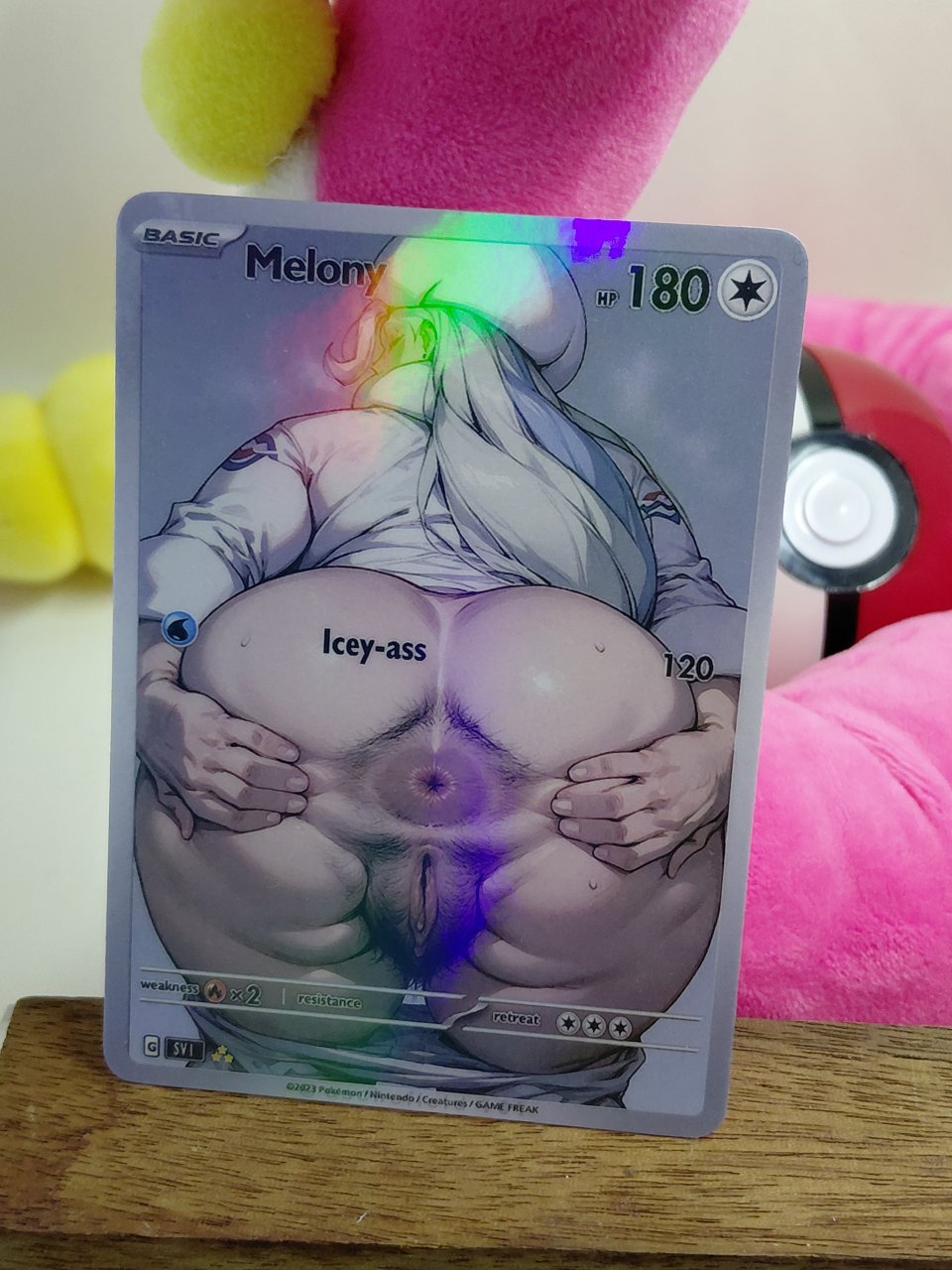 MELONY Custom Made Pokemon Waifu Card