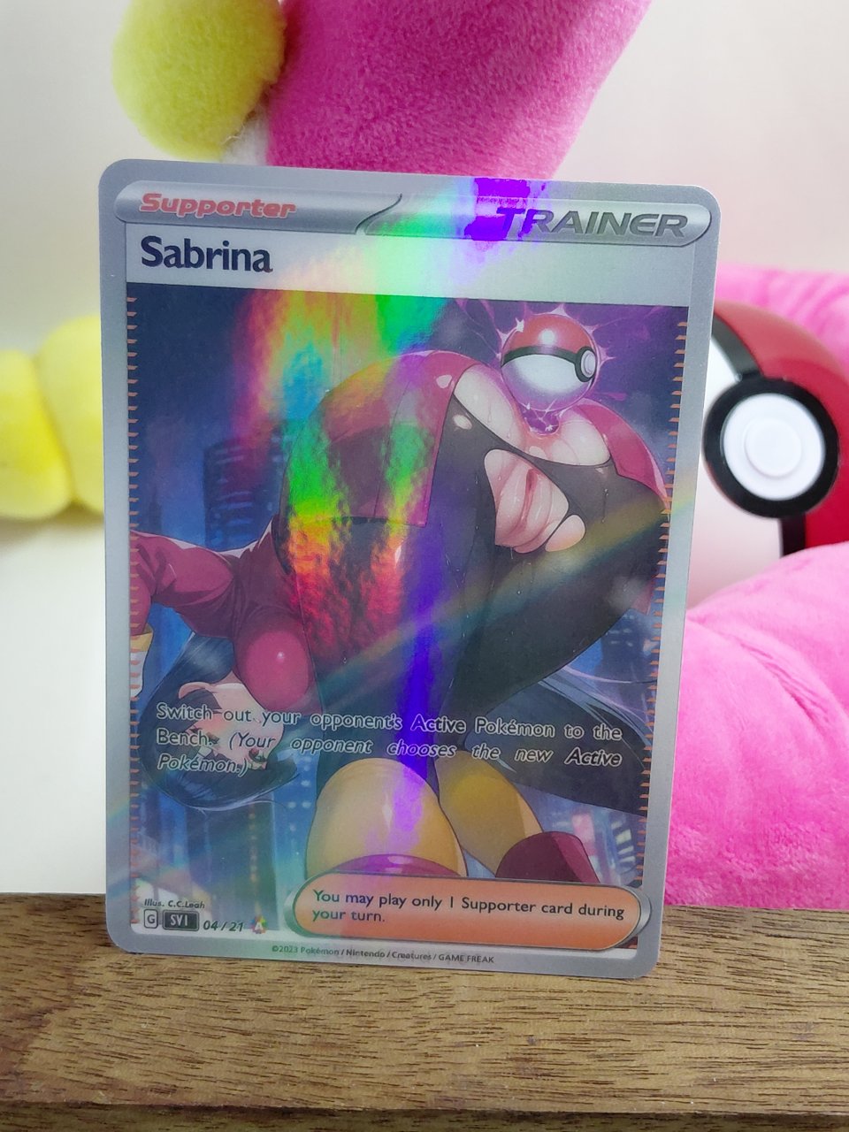 SABRINA Custom Made Cyberpunk Edgerunners Waifu Card
