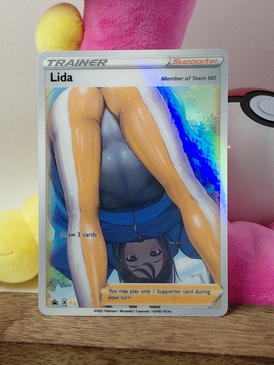 LIDA Custom Made Pokemon Waifu Card